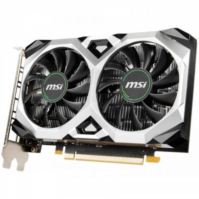 Placa video MSI nVidia GeForce GTX 1650 D6 VENTUS XS OC 4GB, GDDR6, 128bit