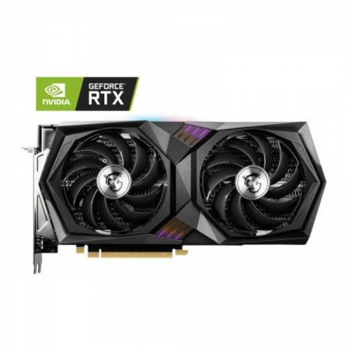 Placa video MSI nVidia GeForce RTX 3060 Ti GAMING X LHR 8GB, GDDR6, 256bit