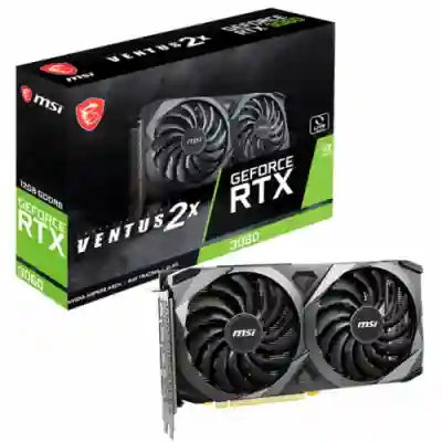 Placa video MSI nVidia GeForce RTX 3060 VENTUS 2X 12GB, GDDR6, 192bit