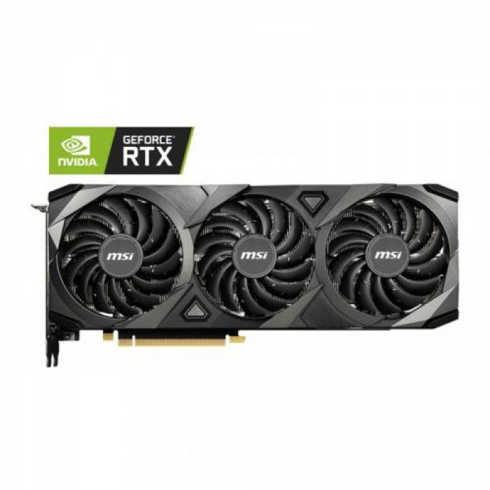 Placa video MSI nVidia GeForce RTX 3090 VENTUS 3X OC 24GB, GDDR6X, 384bit