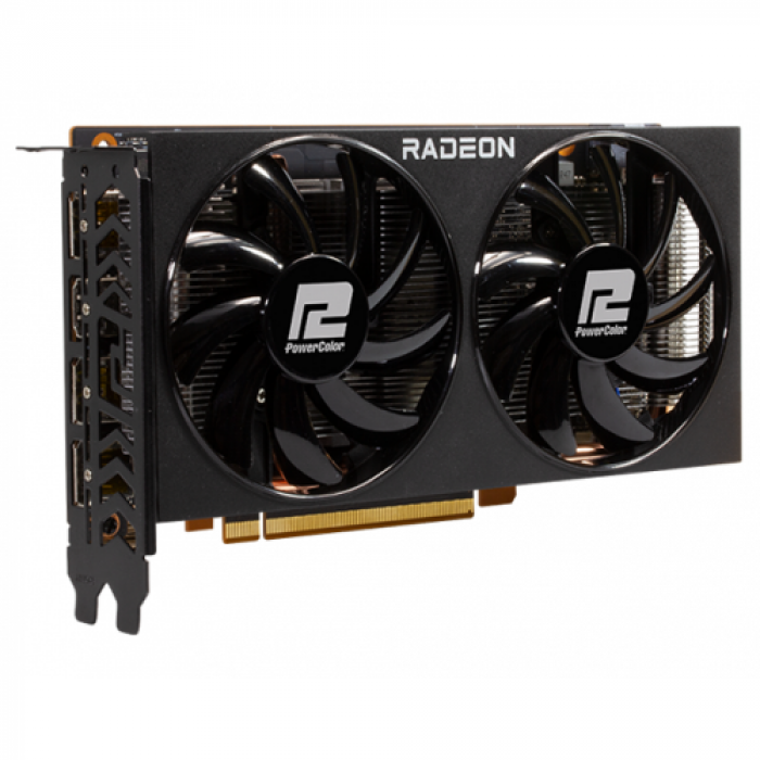 Placa video PowerColor AMD Radeon RX 6600 Fighter 8GB, GDDR6, 128bit