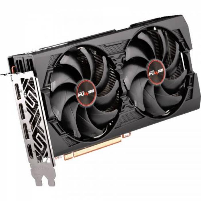 Placa video Sapphire AMD Radeon RX 5500 XT PULSE, 8GB, GDDR6, 128bit