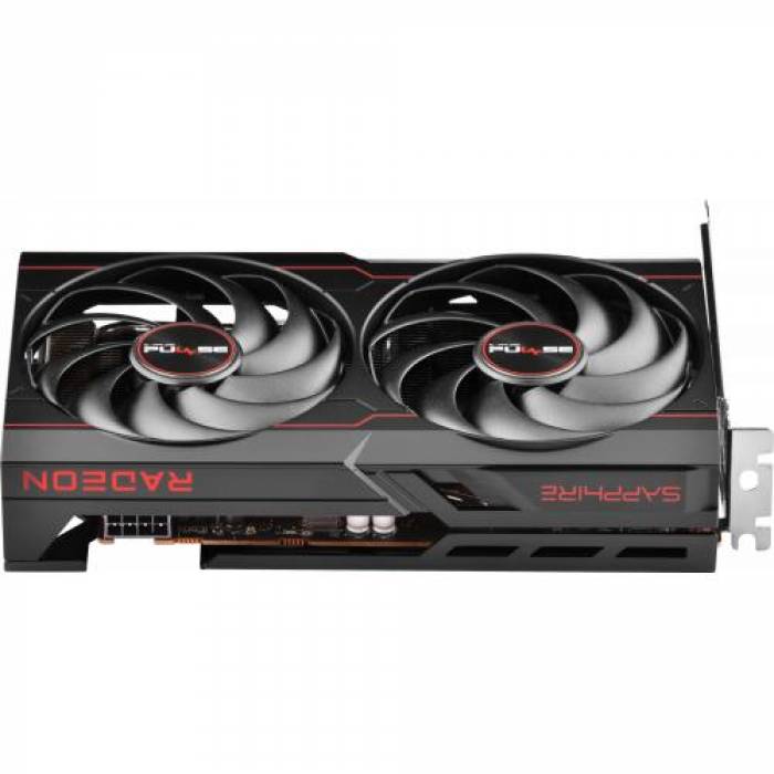 Placa video Sapphire AMD Radeon RX 6600 8GB, GDDR6, 128bit