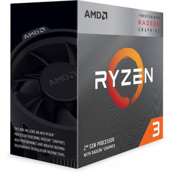 Procesor AMD Ryzen 3 3200G, 3.6GHz, Socket AM4, Box