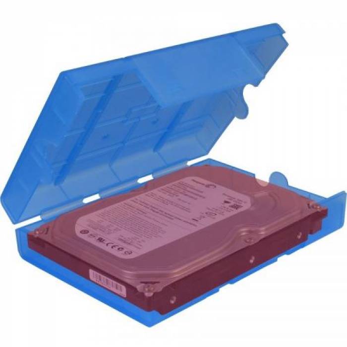 Protectie HDD Inter-Tech KP001A, Blue