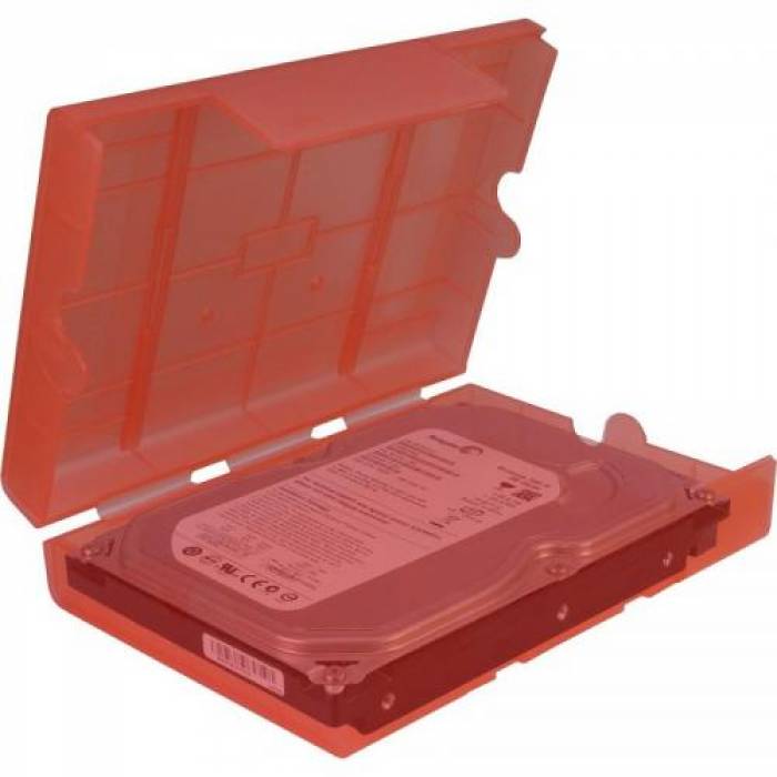 Protectie HDD Inter-Tech KP001A, Red