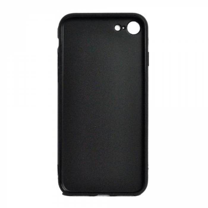 Protectie pentru spate Spacer ColorFull Matt Ultra pentru Iphone 8, Black