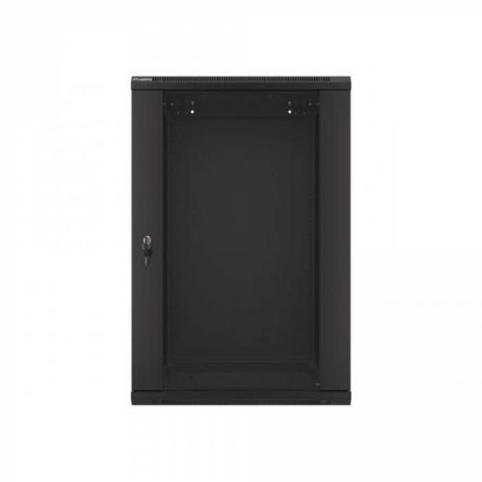 Rack Lanberg WF01-6618-10B, 18U, 600x600mm, Black