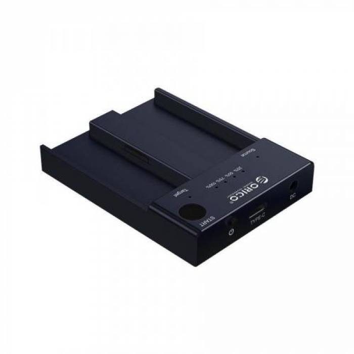 Rack SSD Orico M2P2-C3-C, M.2, USB-C 3.1, 3.5inch, Black