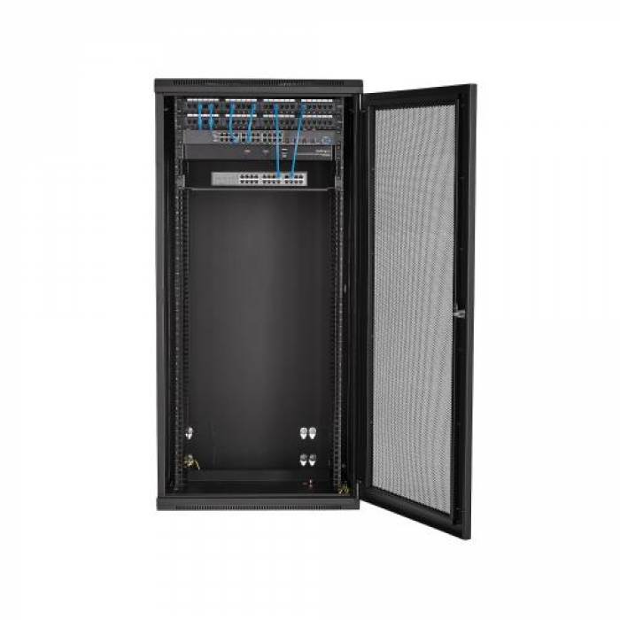 Rack Startech RK2620WALHM 19inch, 26U, Black