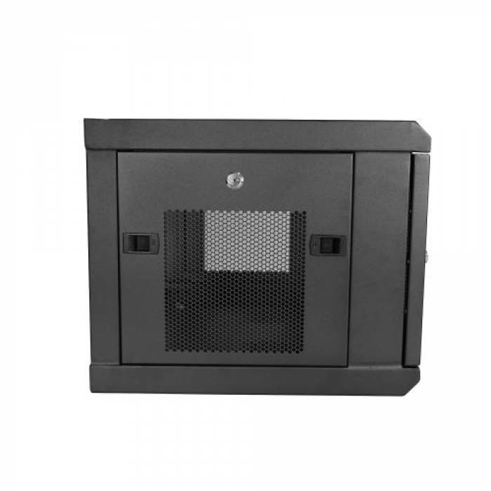 Rack Startech RK616WALM, 6U, 600x375, Black