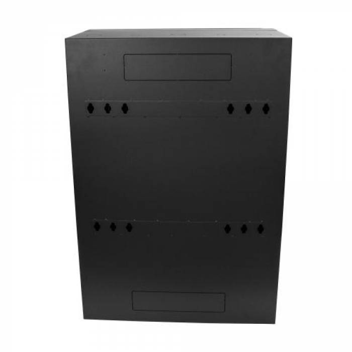 Rack vertical Startech RK830WALVS, 8U, Black