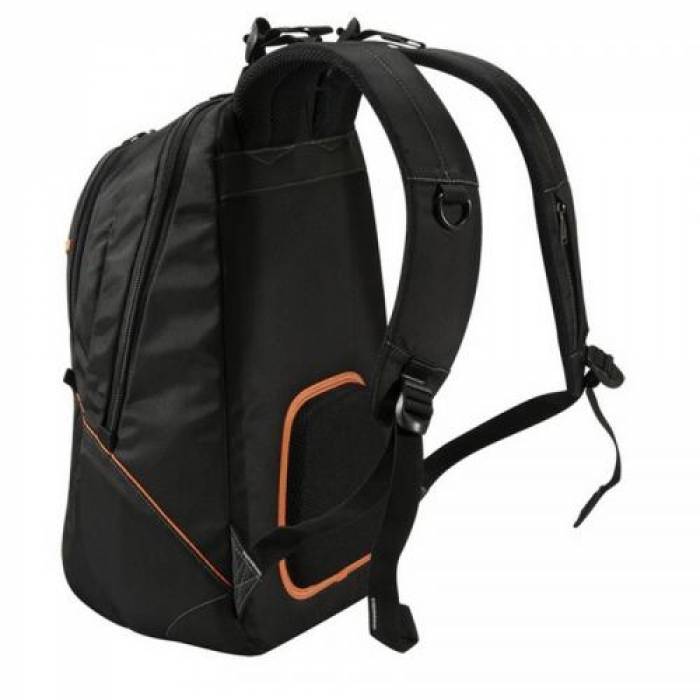 Rucsac Everki Glide pentru laptop de 17.3inch, Black-Orange