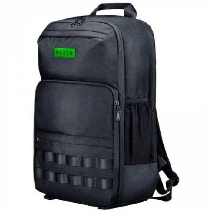 Rucsac Razer Concours Pro pentru laptop de 17.3Iinch, Black-Green