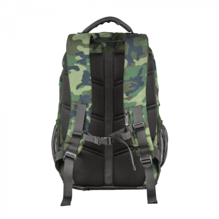 Rucsac Trust GXT 1255 Outlaw pentru laptop de 15.6inch, Camo