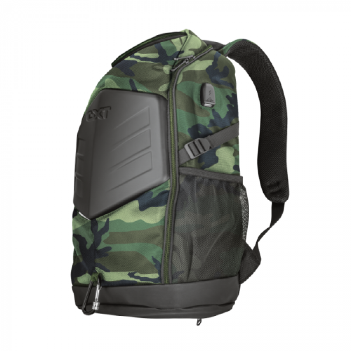 Rucsac Trust GXT 1255 Outlaw pentru laptop de 15.6inch, Camo