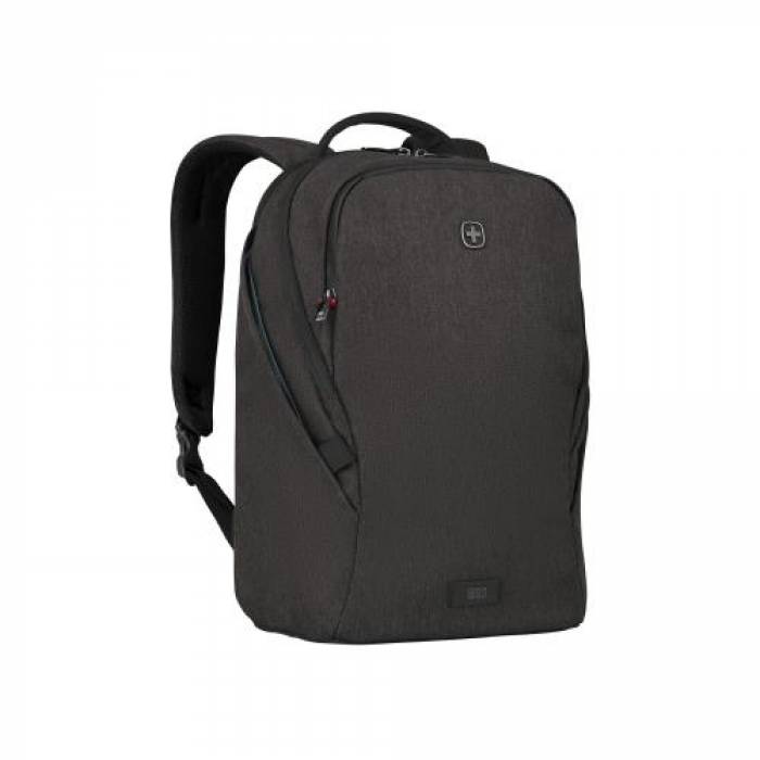 Rucsac Wenger MX Light 611642 pentru laptop de 16inch, Heather Grey