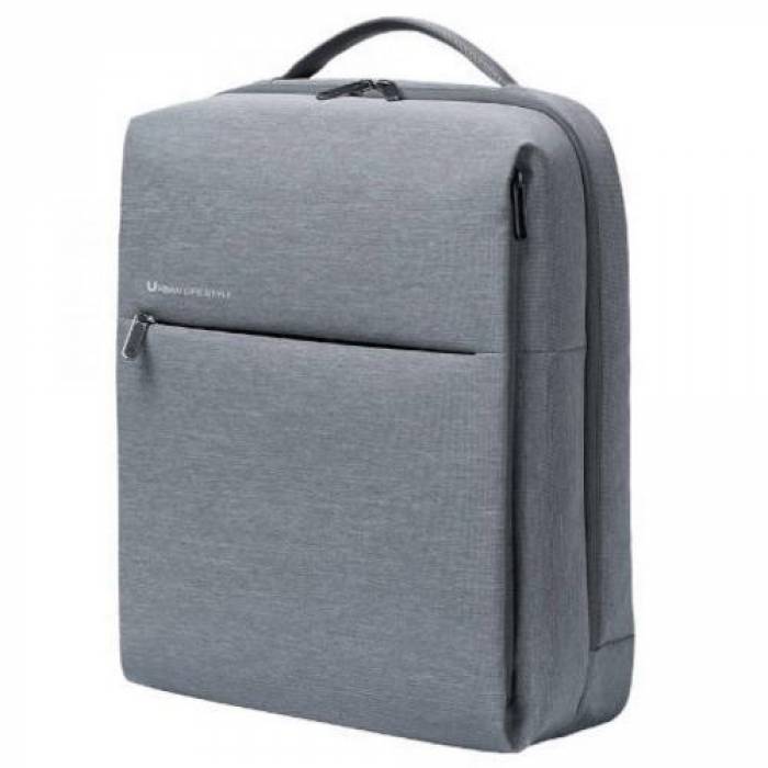 Rucsac Xiaomi Mi City 2 pentru laptop de 15.6inch, Light Grey