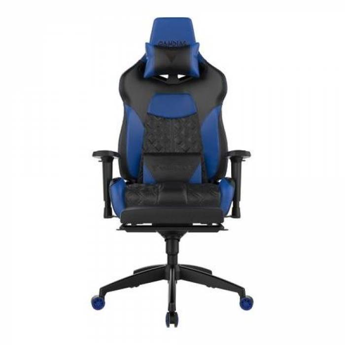 Scaun gaming Gamdias Achilles P1 L, RGB, Black-Blue