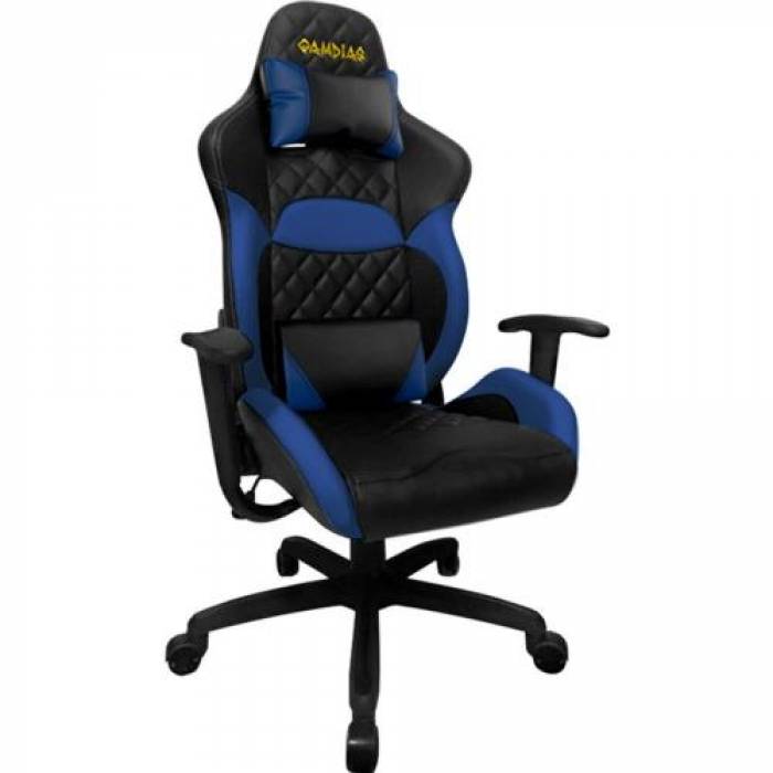 Scaun gaming Gamdias Zelus E1 L, Black-Blue