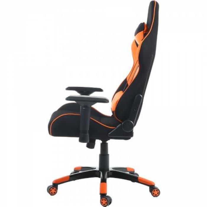 Scaun gaming Inaza Dreadnought ZERO Series, Black-Orange