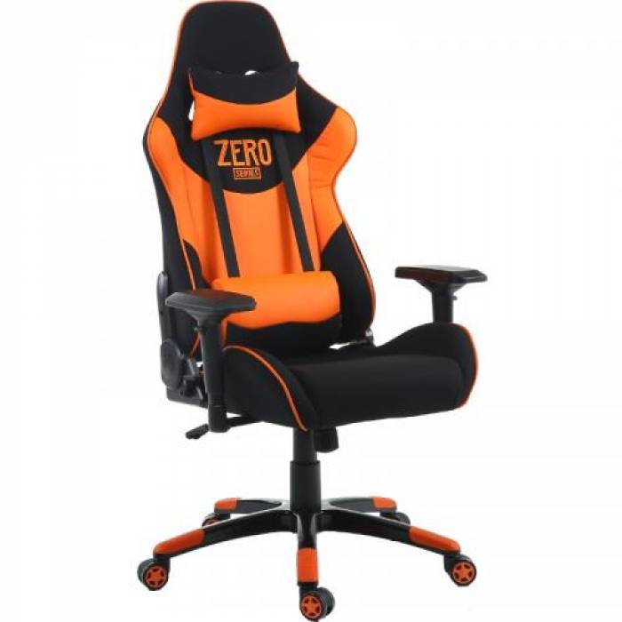 Scaun gaming Inaza Dreadnought ZERO Series, Black-Orange