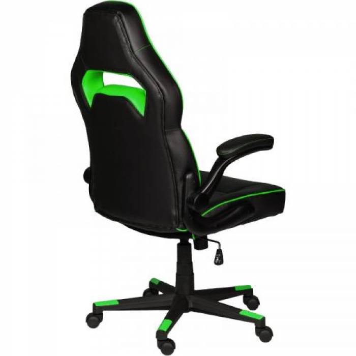 Scaun gaming Inaza Interceptor, Black-Green