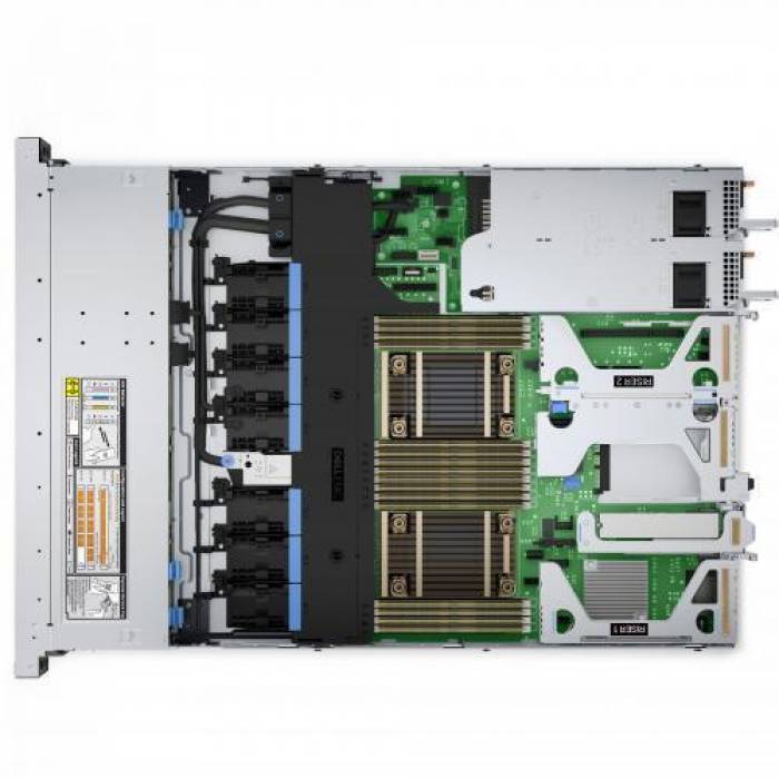 Server Dell PowerEdge R450, Intel Xeon Silver 4309Y, RAM 16GB, SSD 2x 480GB, PERC H745, PSU 2x 600W, No OS