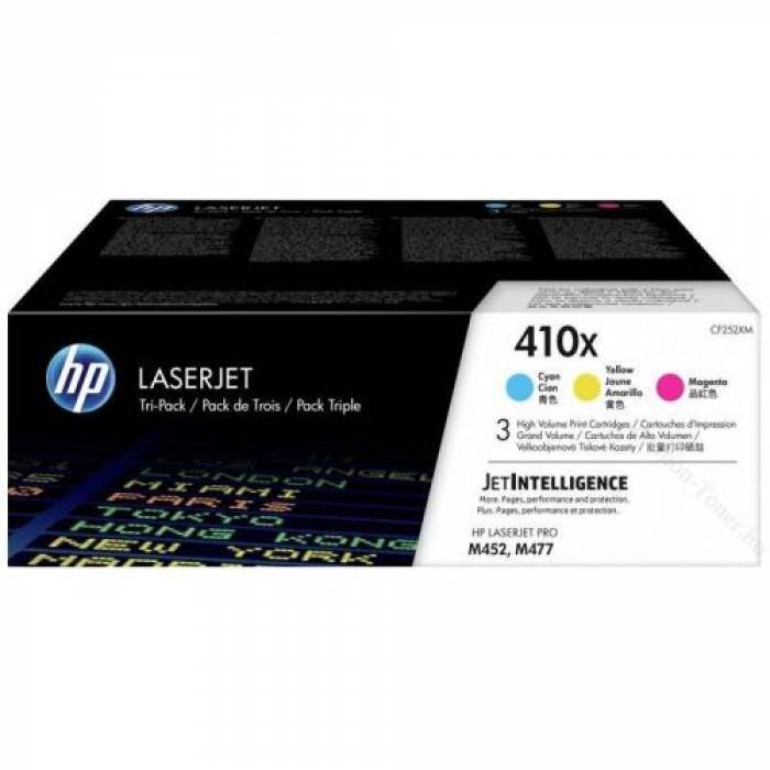 Set Cartuse Toner HP 410X Cyan/Magenta/Yellow 