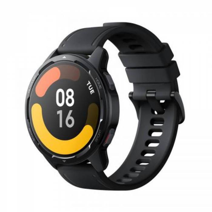 Smartwatch Xiaomi Watch S1 Active, 1.43 inch, Curea Silicon, Space Black