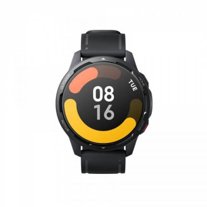 Smartwatch Xiaomi Watch S1 Active, 1.43 inch, Curea Silicon, Space Black