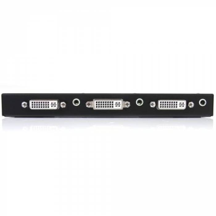 Splitter KVM Startech ST122DVIA, 2x DVI-I, Black