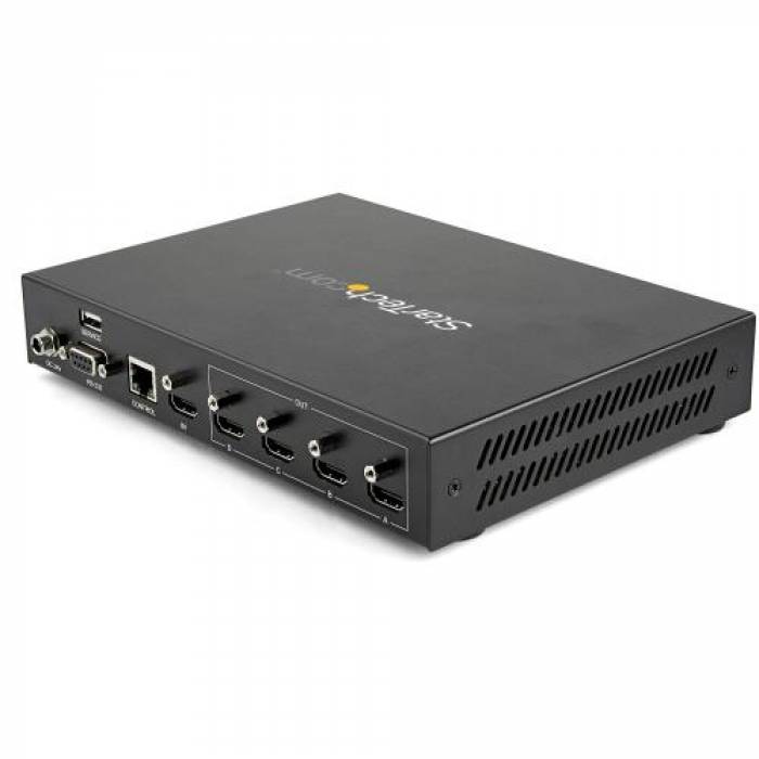 Splitter Startech ST124HDVW, 4x HDMI, Black