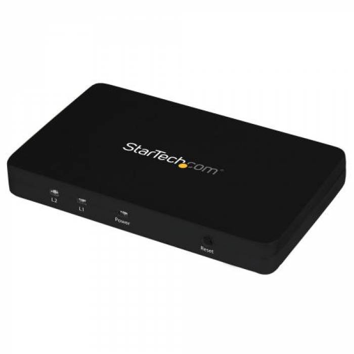 Splitter Video Startech ST122HD4K, Black