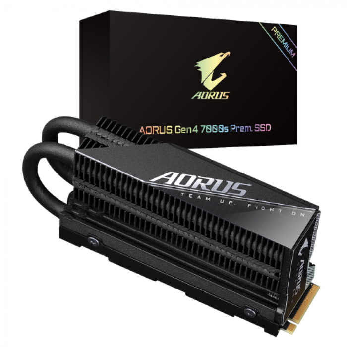 SSD Gigabyte AORUS Gen4 7000s Prem. 2TB, M.2 2280, PCI Express 4.0 x4, NVMe 1.4