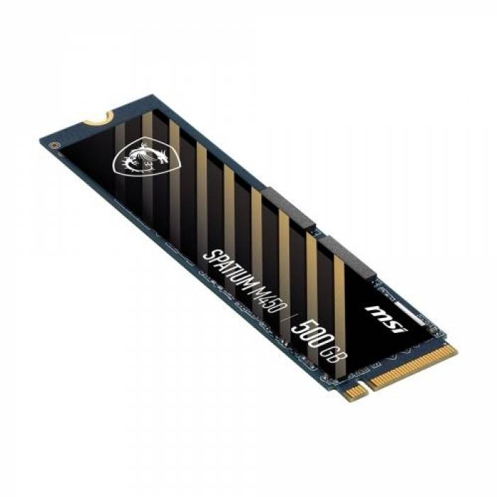 SSD MSI Spatium M450 500GB, PCI Express 4.0 x4, M.2