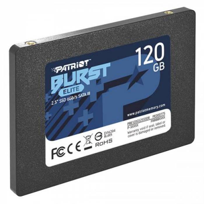 SSD Patriot Burst Elite 120GB, SATA3, 2.5inch