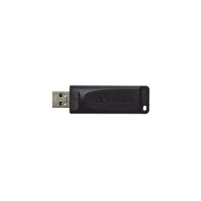 Stick memorie Verbatim Store 'n' Go Slider 32GB, USB 2.0, Black