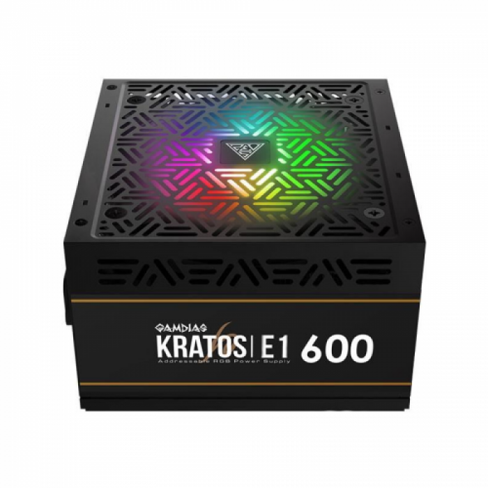 Sursa Gamdias Kratos E1 RGB, 600W