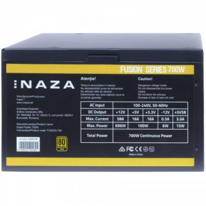 Sursa Inaza Fusion FUSION-700, 700W 