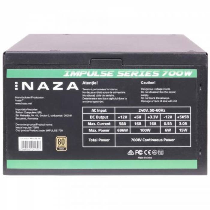 Sursa Inaza Impulse IMPULSE-700, 700W