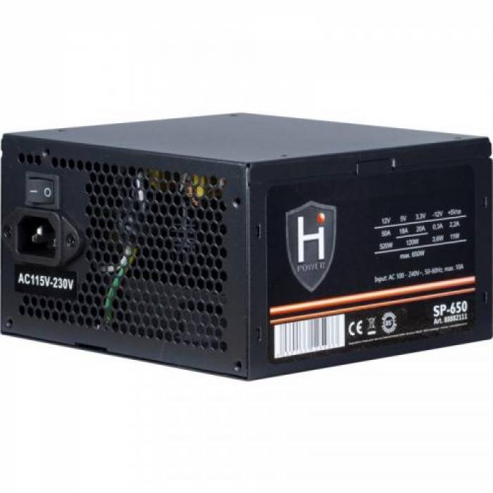 Sursa Inter-Tech HiPower SP-650, 650W