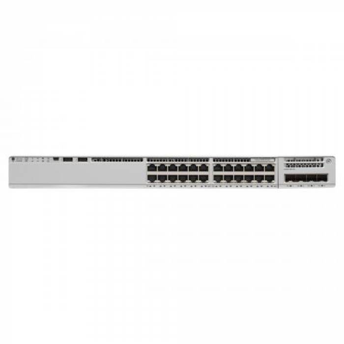 Switch Cisco Catalyst C9200-24P-A, 24 porturi, PoE+