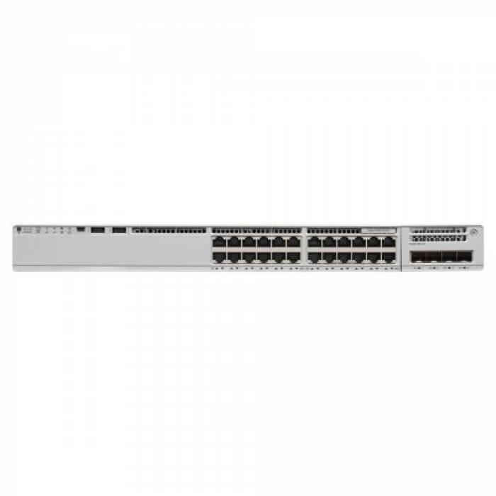 Switch Cisco Catalyst C9200-24PB-A, 24 porturi, PoE+