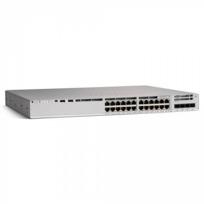 Switch Cisco Catalyst C9200-24PXG-E, 24 Porturi PoE+