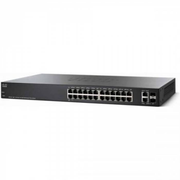 Switch Cisco SF220-24P, 24 porturi, PoE