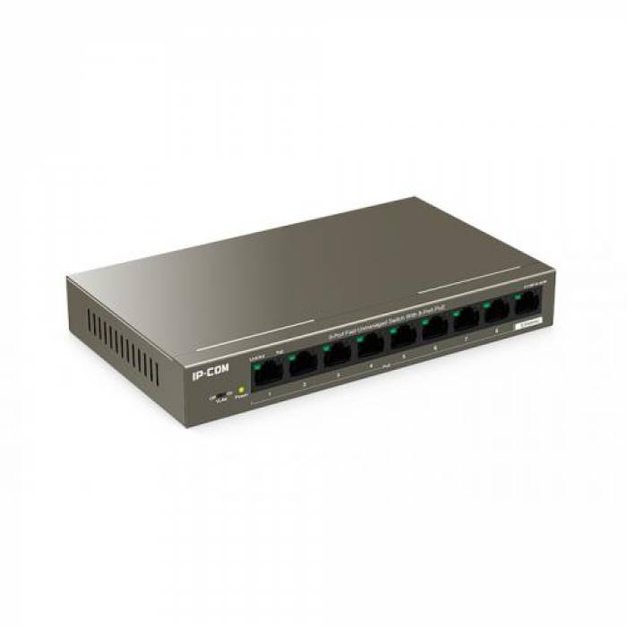 Switch IP-COM F1109P-8-102W, 8 porturi