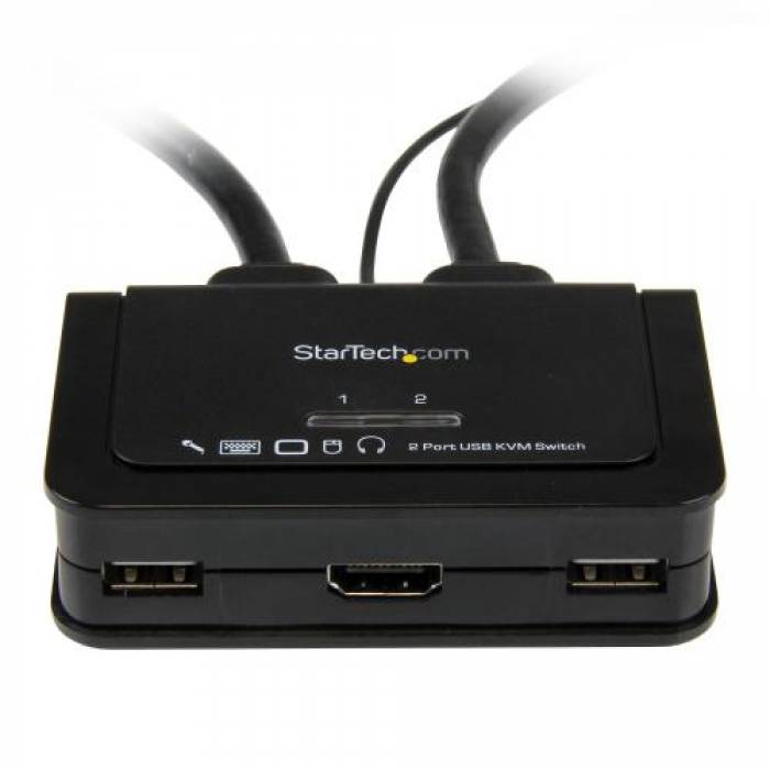 Switch KVM Startech SV211HDUA, 2x HDMI