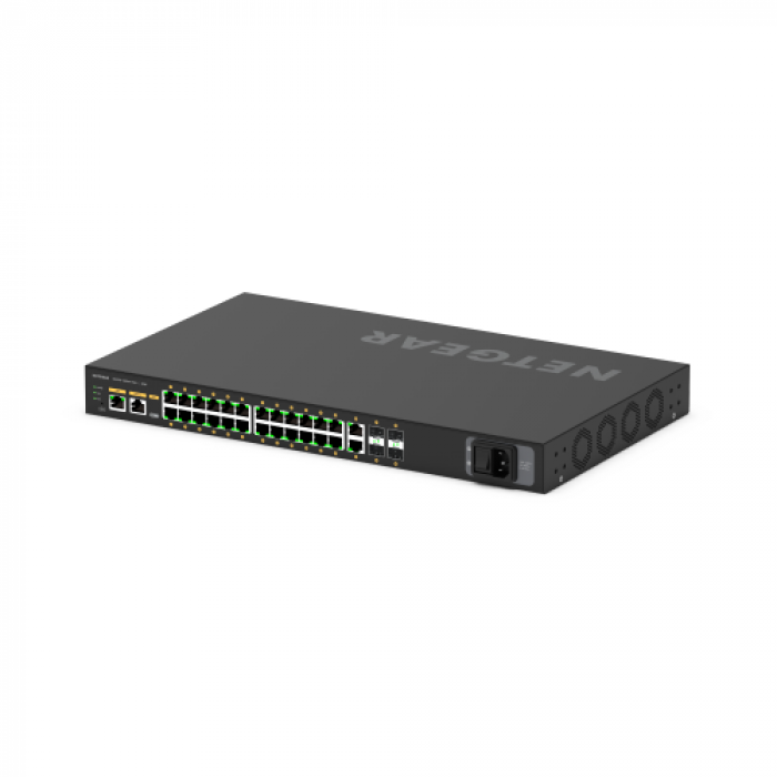 Switch Netgear AV Line M4250-26G4F-POE+, 24 Porturi, PoE+