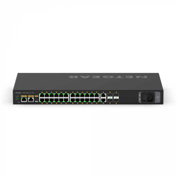 Switch Netgear AV Line M4250-26G4F-POE+, 24 Porturi, PoE+